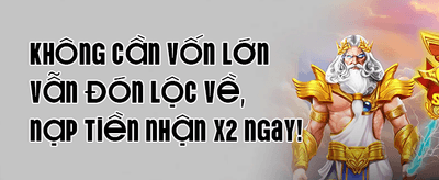 Siêu Thưởng Chào Mừng 100% promotion banner